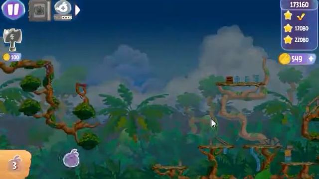 Angry Birds Stella gameplay 1 zona tropical смотреть онлайн