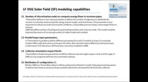 Comparing SAM and Thermoflow for Linear Fresnel Plants