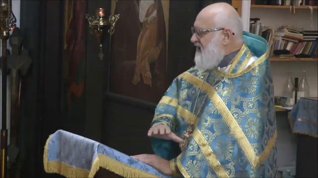 Успение Пресвятой Богородицы. Проповедь о.Михаила (Аксенов – Меерсон) смотреть онлайн