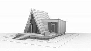 А-фрейм с баней