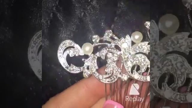 Свадебный гребень для прически невест??