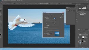 Photoshop speed art tutorial | NOAH'S ARK | THE WHITE DOVE | Episode 4