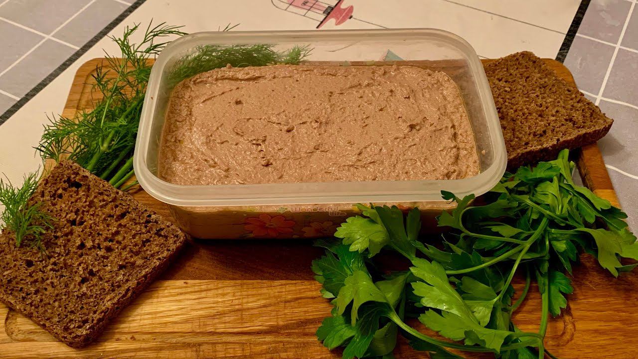 Паштет из куриной печени / Очень нежный и ароматный!