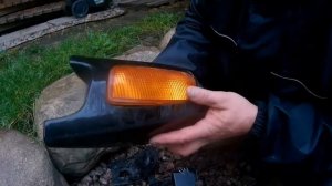 Падение на Мотоцикле Хонда РС800