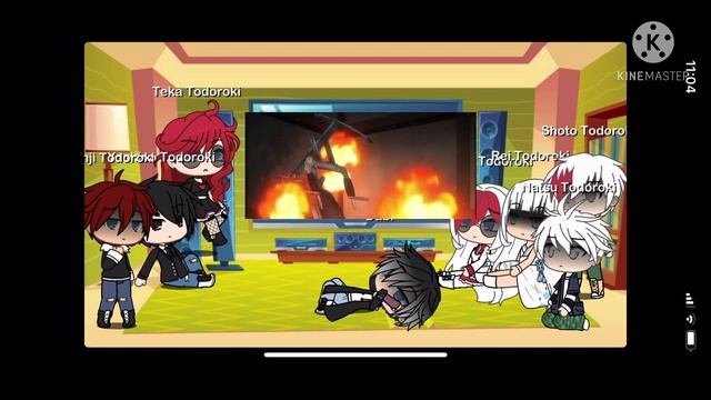Todoroki Family React {Lazy??} {Gacha Rosee}