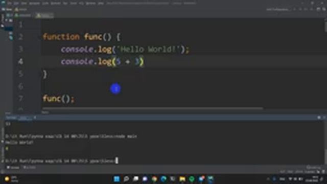 5 урок. Функции в JS смотреть онлайн