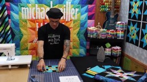 Peek into Batik Block #5 - Michael Miller Fabrics' Making it Fun #45