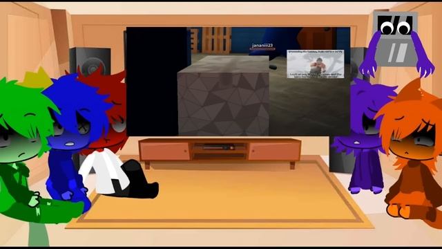 Rainbow Friends Reaction To Funny Moments Part 12 | Roblox Rainbow Friends Animation смотреть онлайн