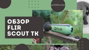 Обзор бюджетного тепловизора Flir scout tk