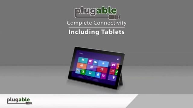 Plugable USB 3 0 Universal Laptop Docking Station Dual Monitor for Windows and Mac