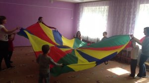 Групповое занятие с детьми аутистами