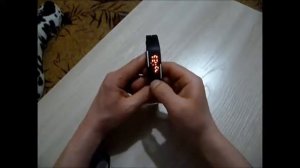 Светодиодные часы/ LED часы из Китая/ LED Watch from China/как выставить время на светодиодных часа