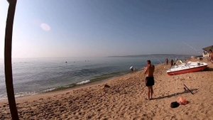 Крым. Ловля черноморском кефали в Береговом