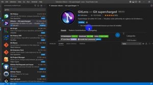 How to watch git commits and pull, push history, branches in vs code/ visual studio code