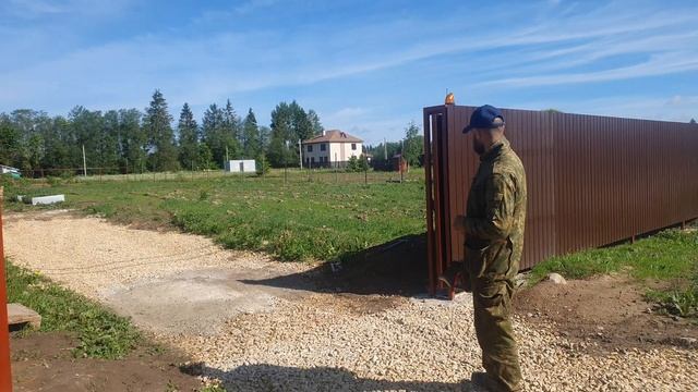 ОТКАТНЫЕ ВОРОТА ПОД КЛЮЧ
