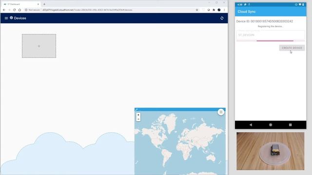 DevCon 2020 Demo: SensorTile.box in Professional Mode - Asset Tracking