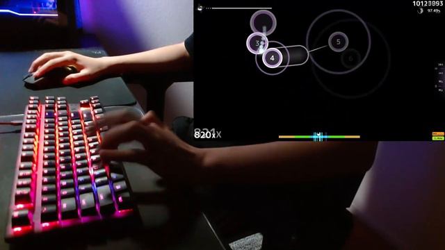 YOASOBI - Racing Into The Night (夜に駆ける) - osu! Liveplay смотреть онлайн