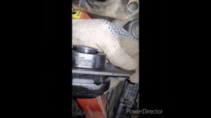 Замена подушки КПП Nissan Note. Ч.2.