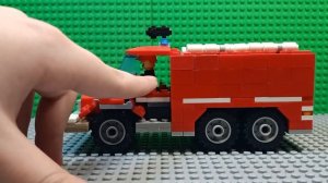 Лего самоделка "Пожарный Зил 131"