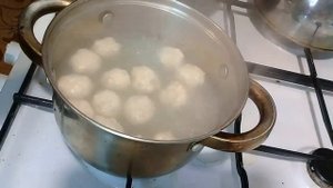 НЕОБЫЧНЫЙ СУП С ФРИКАДЕЛЬКАМИ И ГАЛУШКАМИ  Очень простой и вкусный рецепт