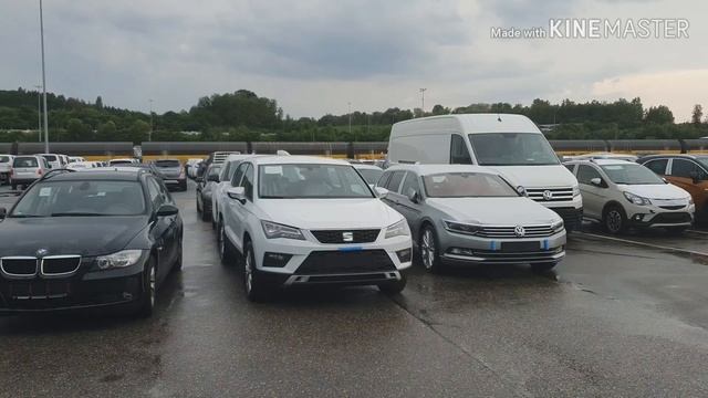 Забираем машины купленные на аукционе в Германии смотреть онлайн