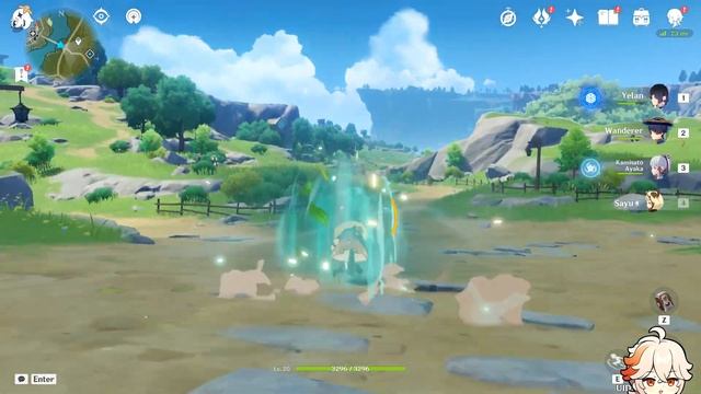 Wanderer vs Yelan vs Ayaka vs Sayu (DRAG RACING) Who Is The Fastest? смотреть онлайн