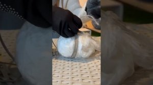 Мастер класс «шарик из ротанга».