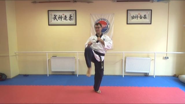 OldSchool Taekwondo/Уроки старой школы: учим Ап чаги