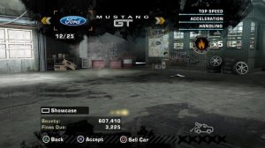 Need for Speed Most Wanted - PS2 - Super BMW 416km/h Save Game