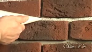 Затирка швов при укладке декоративного камня - торговый дом АлФас.