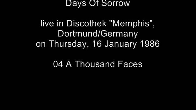 04 Days Of Sorrow - live 16 January 1986 - A Thousand Faces смотреть онлайн