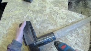 КОЛУН из НКТ трубы и куска рессоры