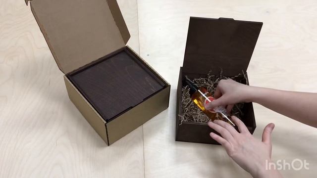 Стильная и экологичная коробка из природных материалов. смотреть онлайн