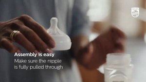 How to assemble the Philips Avent Natural Response bottle