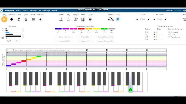 Modes of A (Dorian, Phrygian, Lydian, Mixolydian, Locrian, Phrygian Dominant) смотреть онлайн