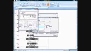 Make bar codes in Excel/Word (3)