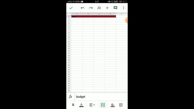 How to use spreadsheet on android |Make daily expenses sheet on mobile malayalam video