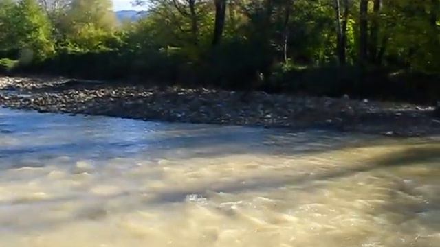 Горная речка в Туапсинском районе ст.Кривенковская