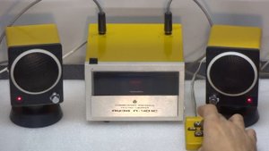 ЯУЗА П - 401С.СССР !!! Новый сувенирный кассетный проигрыватель.( Обзор.)