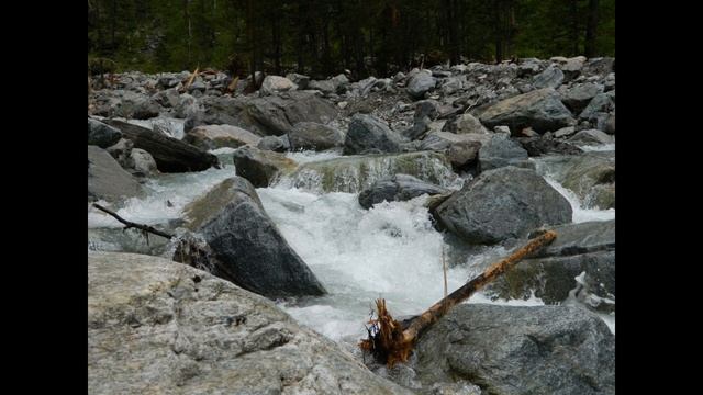 Белый шум для сна малышей и взрослых (горный поток) смотреть онлайн