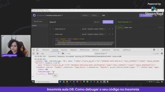 Debugando o Seu Código com Insomnia: Dicas e Truques para Facilitar o Desenvolvimento ?? | Aula 08 смотреть онлайн