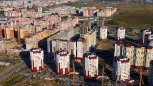 Тюмень с высоты птичьего полета