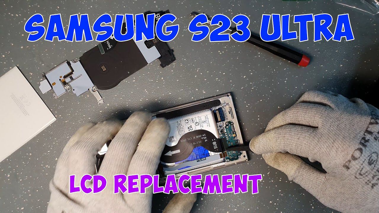 Samsung S23 Ultra (SM-S918) Screen Replacement #withoutvoice #subs смотреть онлайн