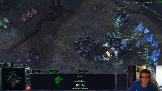 Spiny Black Ships - StarCraft II 2v2 - [Game 116] смотреть онлайн