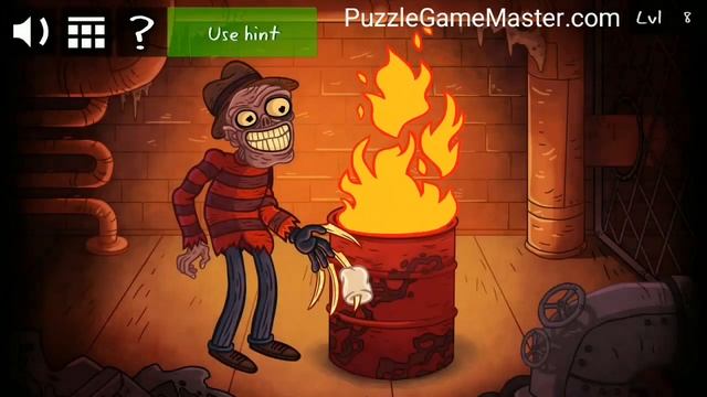 Troll Face Quest Horror 2 Level 8 Solution hint walkthrough смотреть онлайн