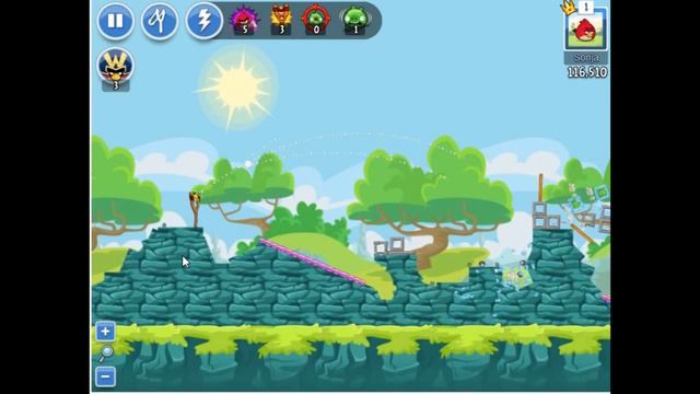 Angry Birds Friends Rio Tournament Level 2 Week 173 NO Power Up Three Stars Highscore Walkthrough смотреть онлайн