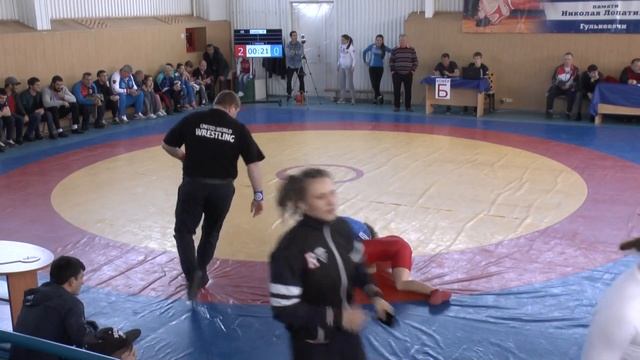 48 кг Топик Александра (Темрюк) - Дербок Милана (Адыгея) смотреть онлайн