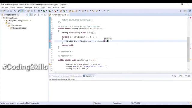 How to Reverse a String in Java | Coding Skills