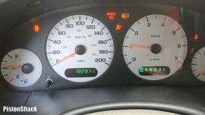 DODGE CARAVAN ABS & BRAKE WARNING LIGHTS ON AFTER STUCK IN SNOW | PROBLEM SOLVED!