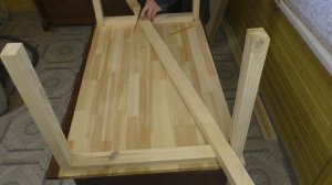 Журнальный столик "без гвоздей и саморезов" своими руками . Coffee table  . Handmade .